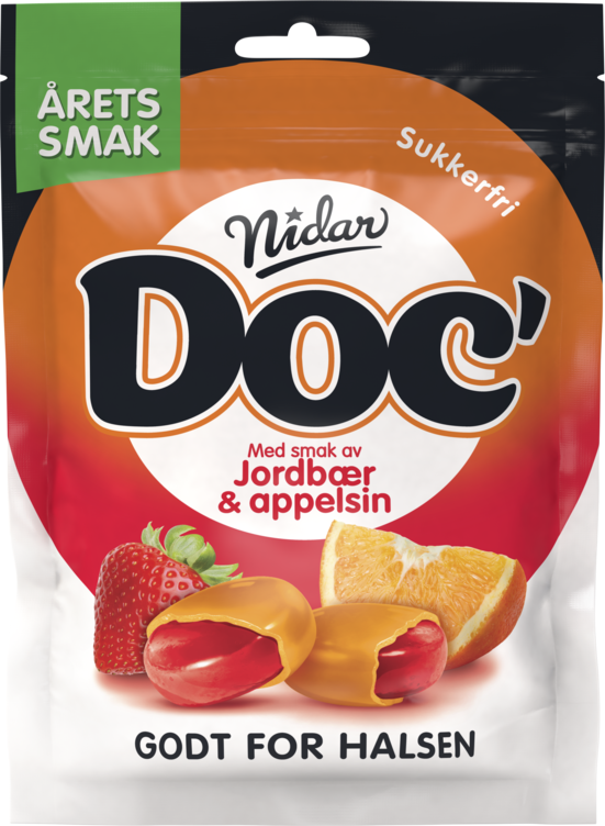 Doc&apos; Årets Smak Jordbær & Appelsin