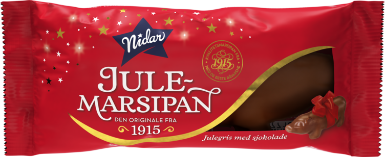 Liten Julegris med Sjokolade