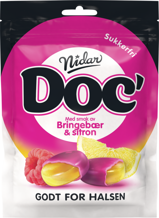 Doc&apos; Bringebær & Sitron